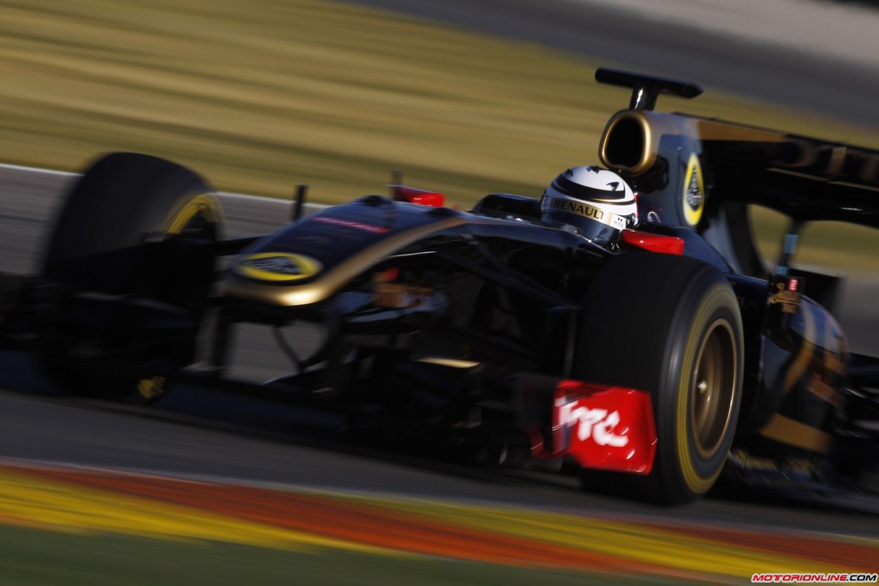 Raikkonen Test Valencia